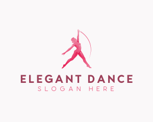 Woman Fitness Dance logo design