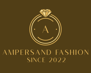 Fashion Diamond Letter  logo design