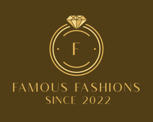 Fashion Diamond Letter  logo design