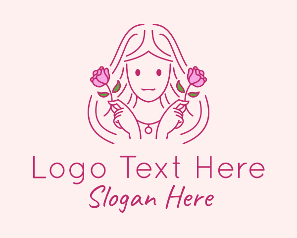 Girl logo example 1