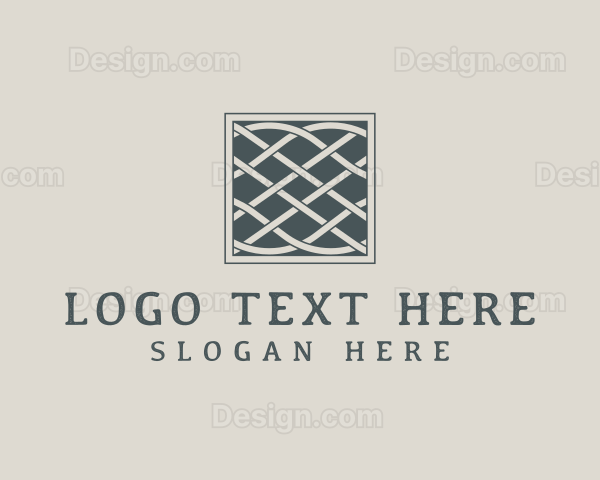 Interwoven Textile Fabric Logo