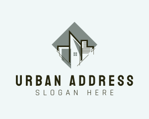 Urban City Buildings logo design