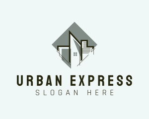 Urban City Buildings logo design