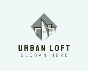 Urban City Buildings logo design