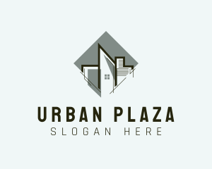 Urban City Buildings logo design