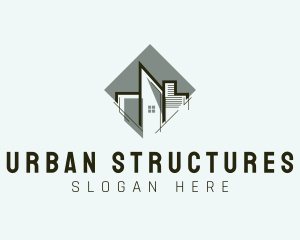 Urban City Buildings logo design