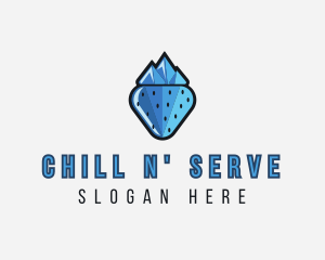 Frozen Mountain Strawberry logo