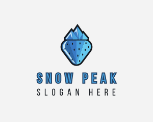 Frozen Mountain Strawberry logo