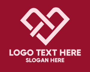 Value - Heart Love Link logo design