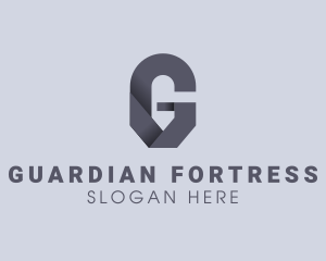 Professional Origami Fold Letter G logo design