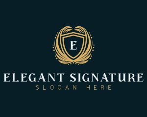 Regal Shield Event Planner logo design