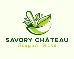 Green Leaf Salad logo design