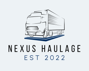 Cargo Delivery Truck logo design