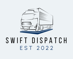 Cargo Delivery Truck logo design