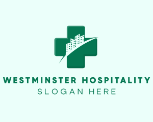 Green Cross Hospital logo design