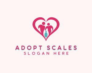 Child Support Adoption logo design