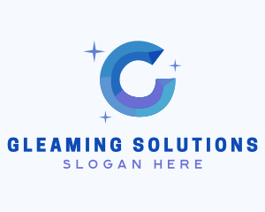 Shiny Gem Letter C logo