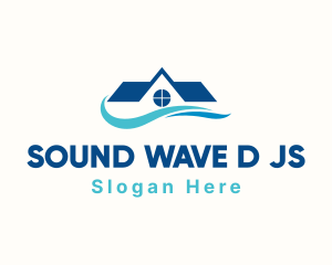 Home Wave Apartment logo design