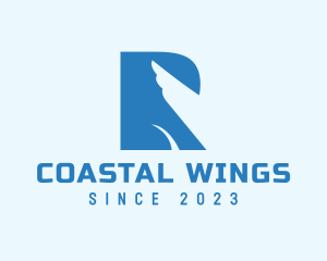 Avian Wing Flight Letter R logo