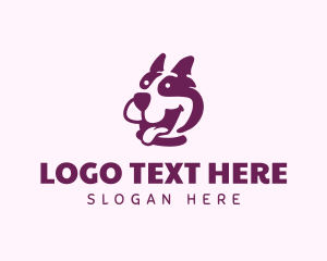 Happy Purple Dog logo