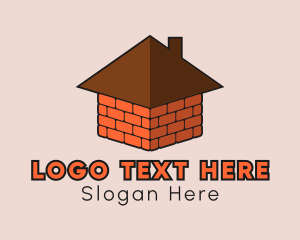 Brick House Chimney Roof logo