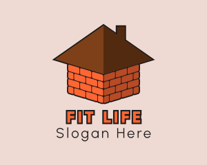 Brick House Chimney Roof logo