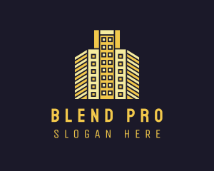 Urban Condominium Building logo design