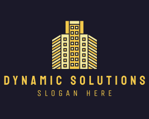 Urban Condominium Building logo design