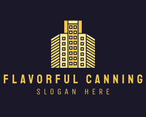 Urban Condominium Building logo design