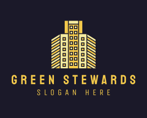 Urban Condominium Building logo design