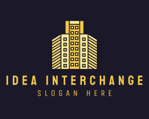 Urban Condominium Building logo design