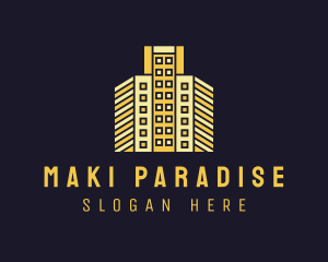 Urban Condominium Building logo design