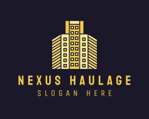 Urban Condominium Building logo design