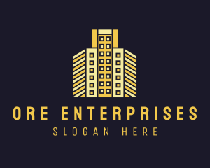 Urban Condominium Building logo design