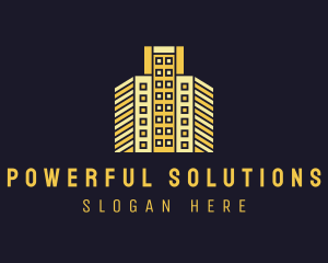 Urban Condominium Building logo design