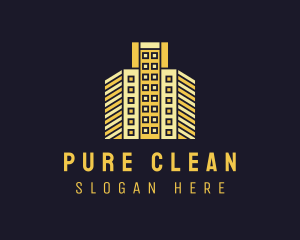 Urban Condominium Building logo design