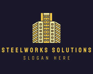 Urban Condominium Building logo design