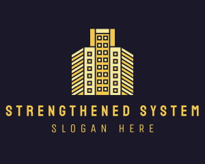 Urban Condominium Building logo design