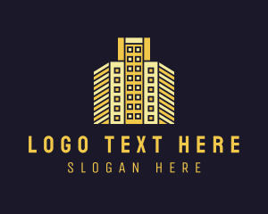 Building - Urban Condominium Building logo design