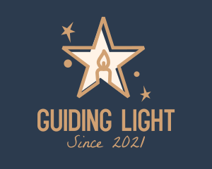 Star Candle Light logo design