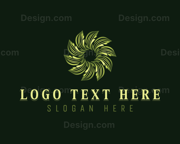 Botanical Gardening Wellness Logo