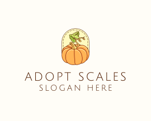 Pumpkin Vegetable Harvest logo design