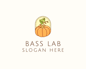 Pumpkin Vegetable Harvest logo design