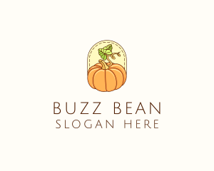 Pumpkin Vegetable Harvest logo design