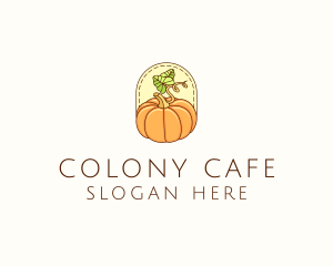 Pumpkin Vegetable Harvest logo design