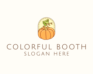 Pumpkin Vegetable Harvest logo design