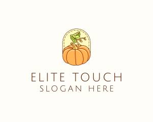 Pumpkin Vegetable Harvest logo design