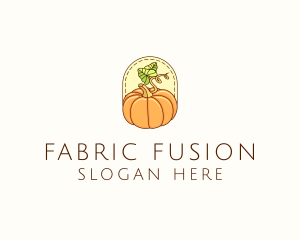 Pumpkin Vegetable Harvest logo design