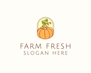 Pumpkin Vegetable Harvest logo