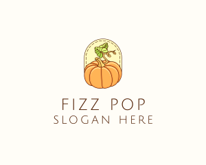 Pumpkin Vegetable Harvest logo design